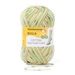 Regia Sokkengaren Coton Tutti Frutti  Colour 2418 Kiwi