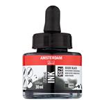 Amsterdam Acrylic Ink Fles 30 ml Oxydzwart 735