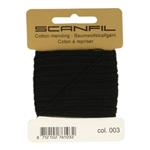 Scanfil Stopkatoen 15 meter - 003 Zwart