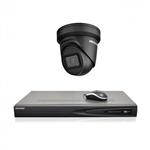 Hikvision  8 MP zwart IP camerabewaking set 1 EXIR camera