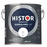 Histor Exterior Zijdeglans Lak - 2,5 liter - WIT