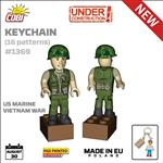 COBI 1369 Sleutelhanger US Marine Vietnam