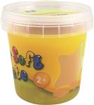 Kinder-Soft-Knete - zachte luchtdrogende boetseerklei - geel 150 gram