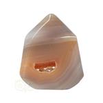 Agaat dunne Geode punt Nr 30 - 68  gram - Brazilie