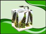 Aquael nano cube set smart II DAY&NIGHT - 30 liter zwart aquarium