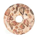 Kalkooliet - Leopardiet (oncoliet) Donut Nr 9 - Ø 4 cm