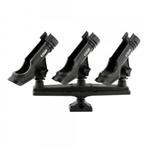 SCOTTY TRIPLE ROD HOLDER MET POWER LOCK HOUDERS