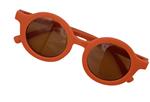 Kinder-zonnebril voor jongens/meisjes - kindermode - fashion - zonnebrillen - orange/red - oranje/ro