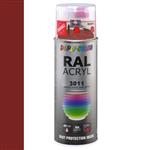 Dupli-Color Ral Acryl Ral 3011 Bruin Rood Hoogglans 400 ml