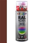 Dupli-Color Ral Acryl Ral 8012 Roodbruin Hoogglans 400 ml