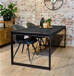 Zwarte eettafel Britt Black | 200x90 cm