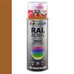 Dupli-Color Ral Acryl Ral 8001 Oker bruin Hoogglans 400 ml