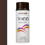 Motip Deco Paint Ral 8017 Chocolade Bruin Hoogglans 400 ml