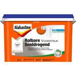 Alabastine Rolbare Voorstrijk Sneldrogend Wit 5 liter