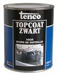 Tenco Topcoat Zwart 1 liter