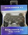 Double Shock Controller Wireless voor PSIII Zwart Nieuw