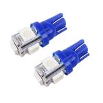 LED T10 Blauw Set van 2