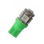 LED T10 Groen Set van 2
