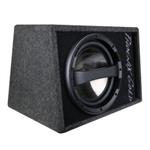Phoenix Gold Z110ABV2 25cm 80W active Subwoofer in bass reflex cabinet (incl. cable kit & remote con