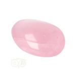 Rozenkwarts handsteen  Nr 74 - 61 gram - Madagaskar