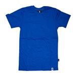 Burned T-shirt Royal Blauw Kledingmaat : M