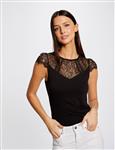Top with lace 232-Dgiulia Black