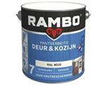 Rambo Pantserbeits Deur & Kozijn Dekkend Zijdeglans - Griffelgrijs 1112 - 0,75 liter