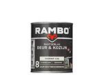 Rambo Pantserlak Deur & Kozijn Dekkend Hoogglans - Klassiek rood 1106 - 0,75 liter