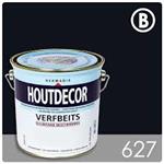 Hermadix Houtdecor Verfbeits BLAUW 627 - 0,75 liter