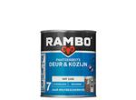 Rambo Pantserbeits Deur & Kozijn Zijdeglans Dekkend - RAL 9010 - 750 ml