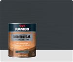 Rambo Interieur Lak Transparant Zijdeglans - Antraciet grijs 774 - 0,75 liter