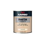Rambo Vloerlak Alkyd Dekkend - Diepzwart 5011 (RAL 9005) - 0,75 liter