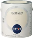Histor Perfect Finish Muurverf Mat - Roomwit 6506 - 2,5 Liter