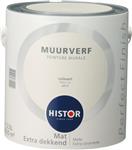 Histor Perfect Finish Muurverf Mat - Leliewit 6213 - 2,5 Liter