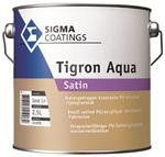Sigma Tigron Aqua Satin - Wit - 2,5 liter