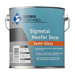 Sigmetal Neofer Decor Semi Gloss - Wit - 0.5 liter - Corrosiewerende primer en aflak