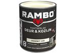 Rambo Pantserlak Deur en Kozijn Dekkend Hoogglans - Klassiek rood 1106 - 0,75 liter