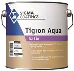 Sigma Tigron Aqua Satin - Wit - 1 liter - vergelijkbaar met s2u nova satin