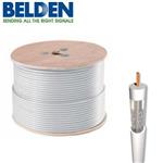 Belden Coaxkabel H125 PVC kleur wit