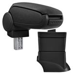 Autoarmsteun voor Fiat 500 2007-2015 stof zwart