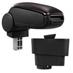 Armsteun voor Fiat Grande Punto vanaf 09-2005 zwart en rood