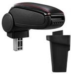 Armsteun Ford Focus 3 2011 kunstleer zwart en rood stiksel