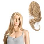 [in.tec]® Pruik - Synthetisch haar - kunst haar - blond