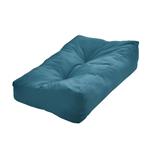 Rugkussen voor palletbank 60x40x20/10 cm turquoise