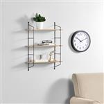 Wandrek Visby met 3 planken 60x23,5x63,5 cm houtkleurig