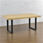 Stalen onderstel set van 2 U tafelpoot 70x72 cm zwart