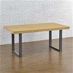 Stalen onderstel set van 2 U tafelpoot 70x72 cm metaal grijs