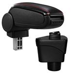 Armsteun Ford EcoSport II kunstleer - zwart met rood stiksel