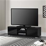 TV meubel Seattle tv kast MDF 34,5x120x40 zwart hoogglans