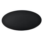 Glasplaat ESG veiligheidsglas 6 mm voor tafels Ø90 cm zwart